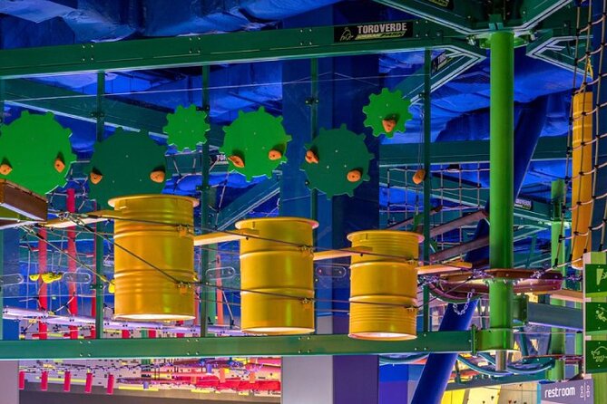 1 Hour Bull Maze Adventure at Toroverde Urban Park San Juan - Taking on all 41 obstacles