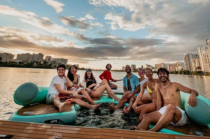 2-Hour Floating Hangout in Condado with Prosseco and Charcuterie - Swimming, Sun, and the Quieter Side of San Juan