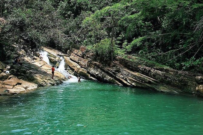 2 Tours in 1 Day: Rainforest Waterslides & Beach Tour w/Transport - Key points before you book
