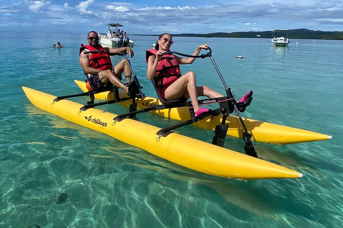 Adventure Chiliboats Waterbike in La Parguera - Why a Chiliboat is easier than a kayak