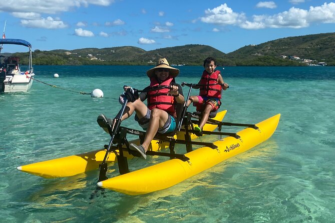 Adventure Chiliboats Waterbike in La Parguera - Cayo Májimo and the Los Cayos stop