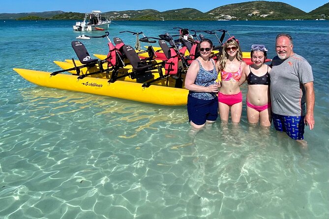 Adventure Chiliboats Waterbike in La Parguera - The first 20 minutes: pedaling through La Parguera