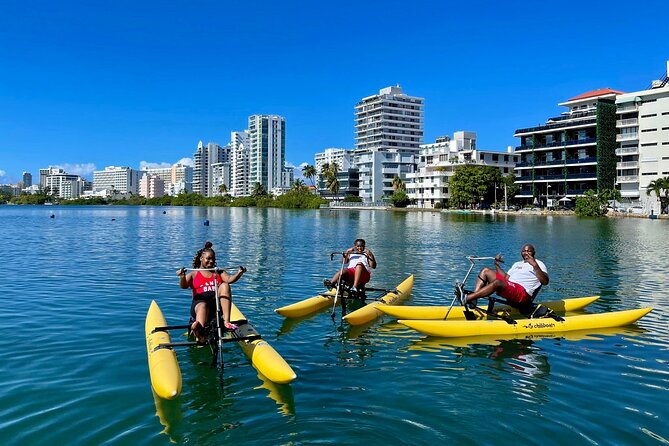 Adventure Water Bike in Condado Lagoon, San Juan - How long the ride really feels