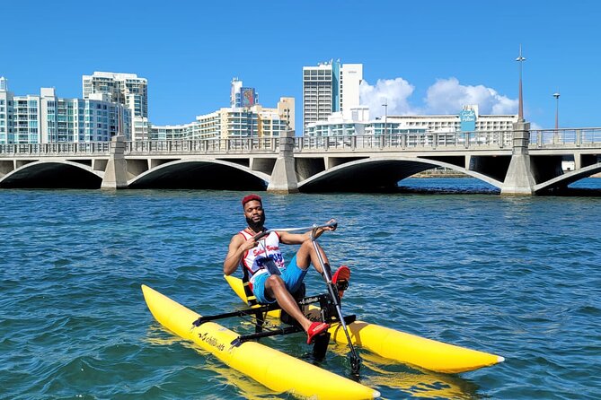 Adventure Water Bike in Condado Lagoon, San Juan - The biggest issue: cancellations and working equipment