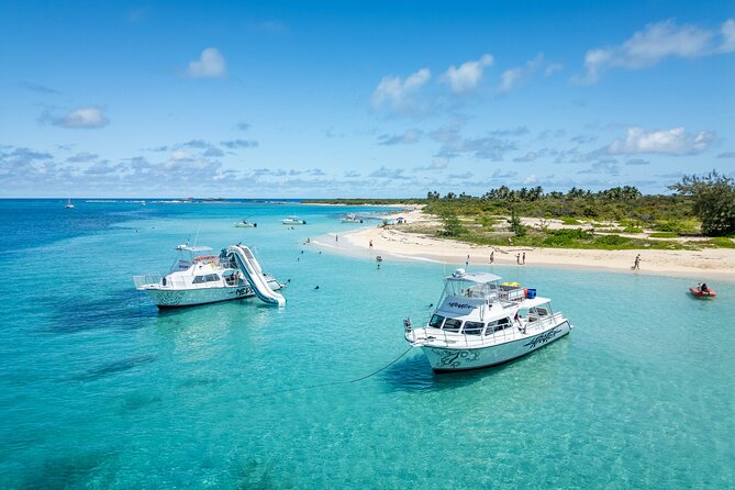 All Inclusive Snorkel and Slide Boat Tour: Icacos or Vieques - Meeting at Marina Puerto Chico