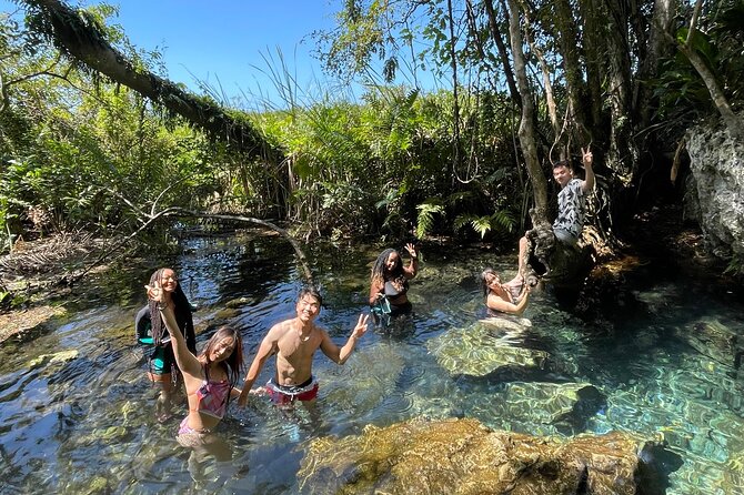 Arenales River Caving, Waterfall &Tropical Forest Secret Spring - The forest trail to the clear spring