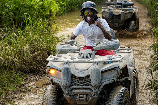 ATV Single Rider Adventure Near San Juan - Hacienda Campo Rico - The Hilltop Mojito Bar Finish
