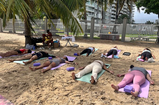 Beach Bliss Yoga in San Juan - A Unique Sequence With Stretching and Balance