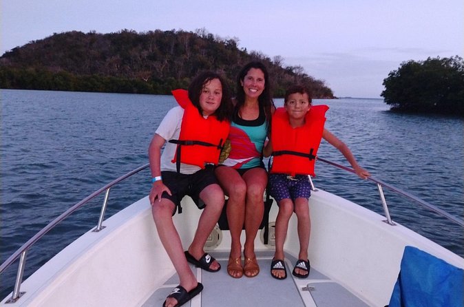 Bioluminescent Bay Night Boat Charter in La Parguera with Captain - The sunset hour adds more than you might expect