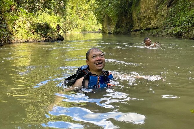 Cave, Waterfall and River Adventure in Charco Azul from San Juan - The Optional Cliff Jump
