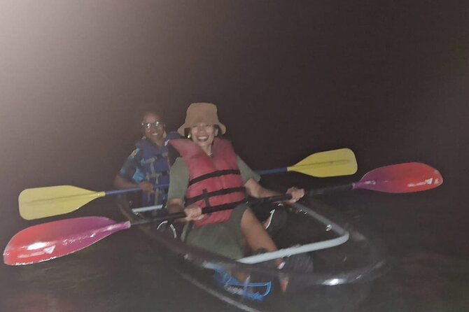 CLEAR BOTTOM KAYAKS Tour in Bioluminescent, Mosquito Bay - One hour on the glowing water