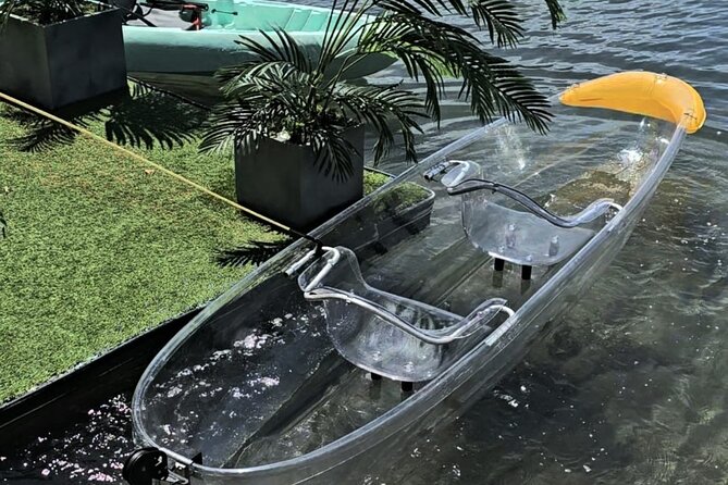 Clear LED Kayaking in Condado Lagoon - The Condado Lagoon view after 6pm