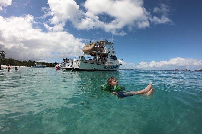Culebra Power Boat Snorkeling & Beach Tour All Inclusive - The beach stop, from Flamenco to a backup cove
