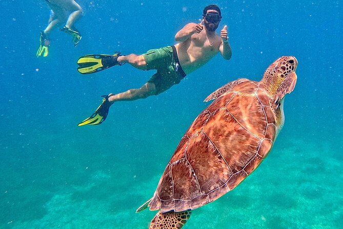 Culebra Swim with Turtles Adventure and Flamenco Beach by Ferry - The big picture: two beaches and a very long day