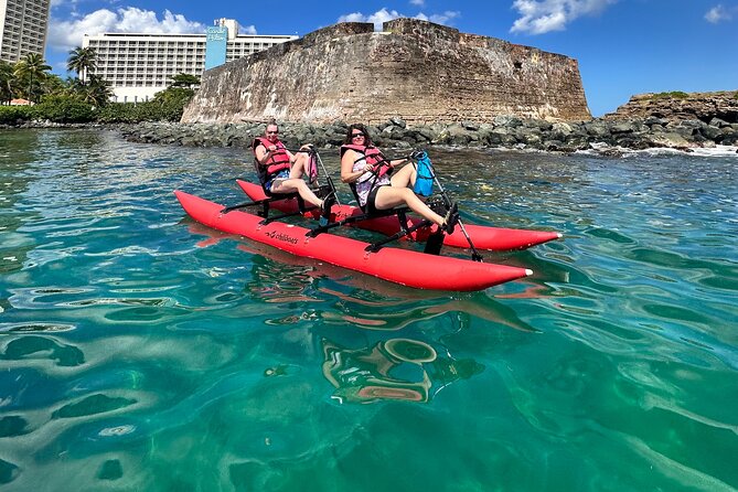 Day Adventure Chiliboats Waterbike – Condado Lagoon - The First 30 Minutes: Check-In and Safety