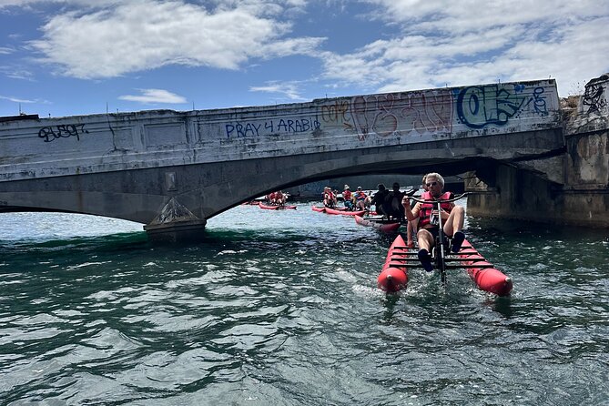 Day Adventure Chiliboats Waterbike – Condado Lagoon - Historic Sights Seen From the Lagoon