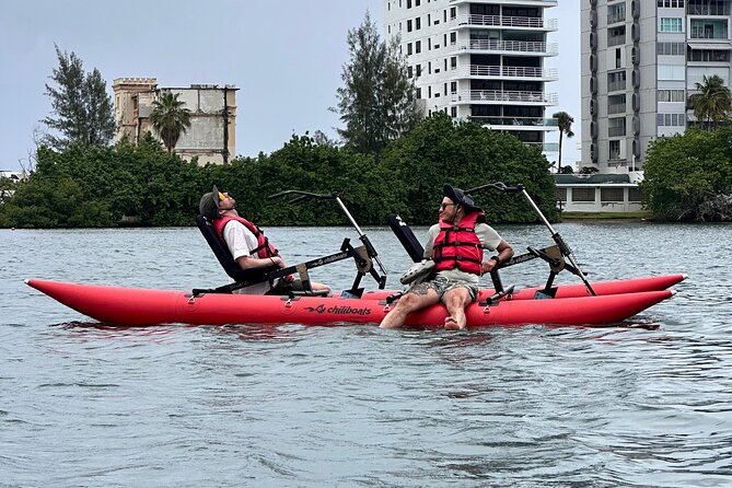 Day Adventure Chiliboats Waterbike – Condado Lagoon - Wildlife Watching Without a Guaranteed Sighting
