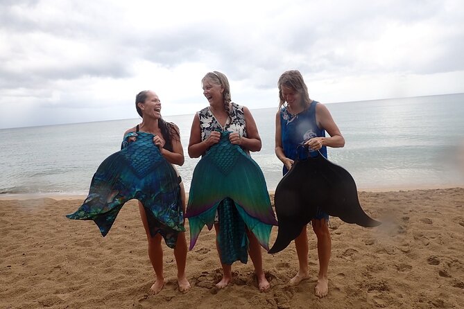 Discover Mermaid Experience in Rincón - Getting ready beneath the palm tree