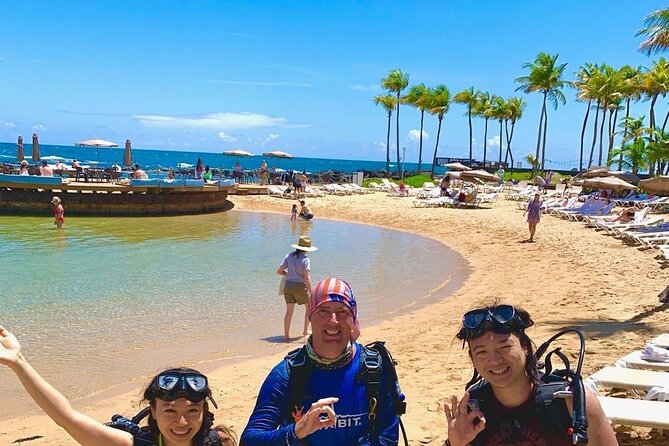 Discover Scuba Diving in San Juan: Perfect for First-Time Divers - Starting at the Caribe Hilton beach entrance