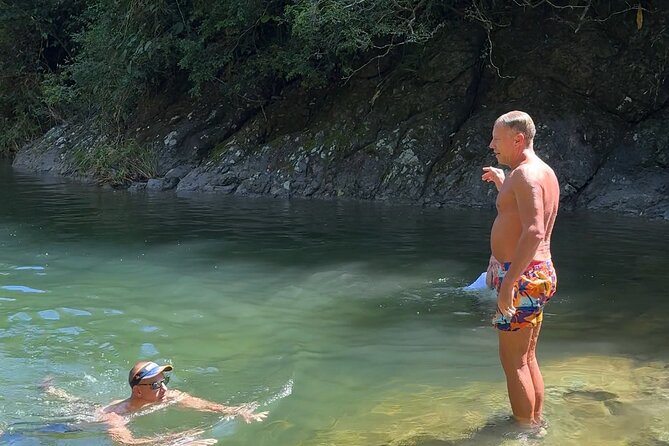 Don Chencho Waterfalls and Natural swimming pool - The 8:00 a.m. Start and the Ride Inland