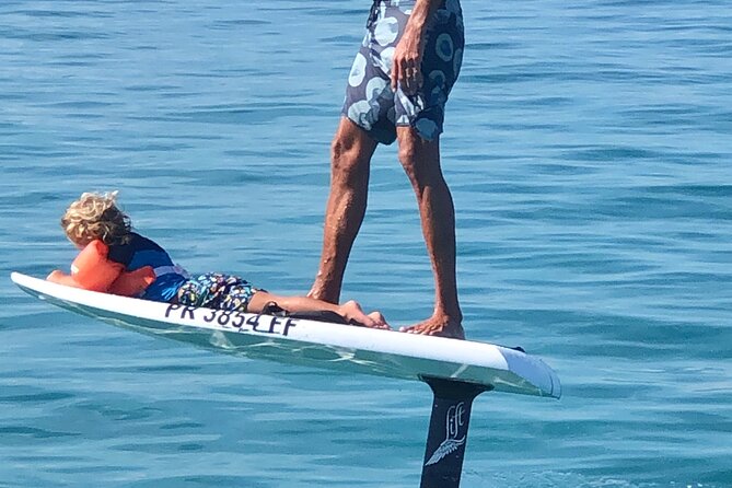 eFoil Lesson Old San Juan - Learning on the water with live instruction
