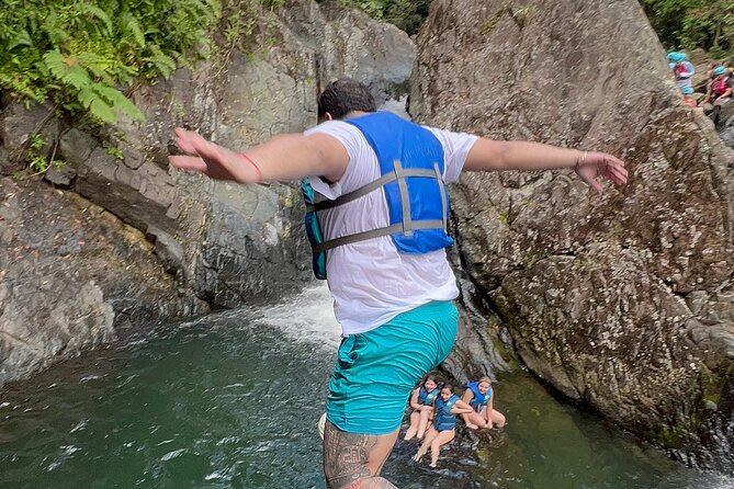 El Yunque Exclusive Experience: Waterslide Adventures w/Transport - Two waterfalls and the river swimming area