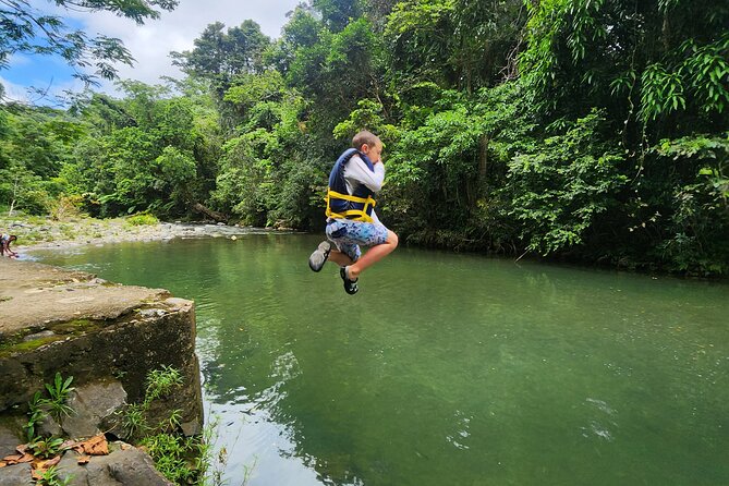 El Yunque National Rainforest and Luquillo Beach Tour - La Coca Falls, an 85-foot photo stop