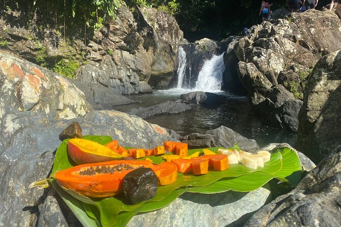 El Yunque Rainforest Morning River and Hike Adventure - A second pool with a natural waterslide