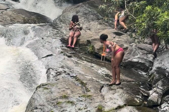 El Yunque Rainforest Party Tour with Waterslide and Rope Swinging - A relaxed guide style, with room for questions