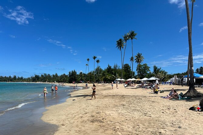 El Yunque Rainforest Waterslides and Luquillo Beach w/ Transport - Las Paylas: natural slides, a waterfall, and cold river water