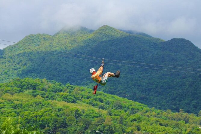 El Yunque Ziplining in Puerto Rico - Five Ziplines, One Rainforest Setting
