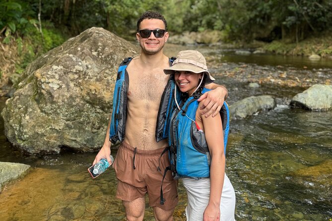 Famous Natural Waterslide in El Yunque Rainforest - Cliff jumps and the rope swing