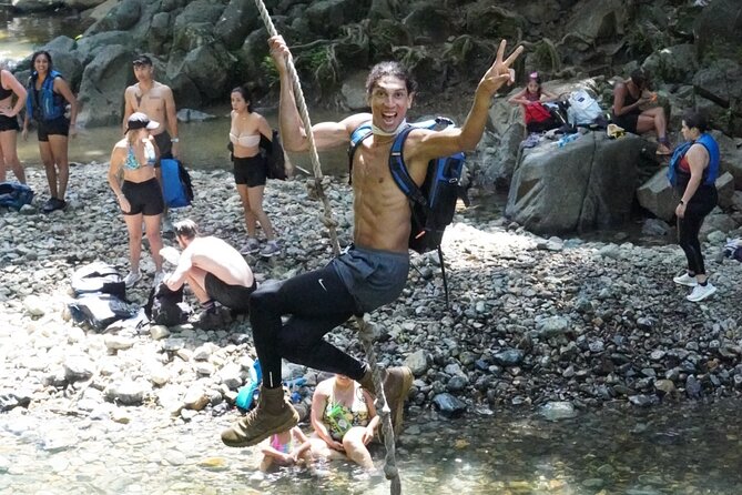 Famous Natural Waterslide in El Yunque Rainforest - Walking into eastern El Yunque