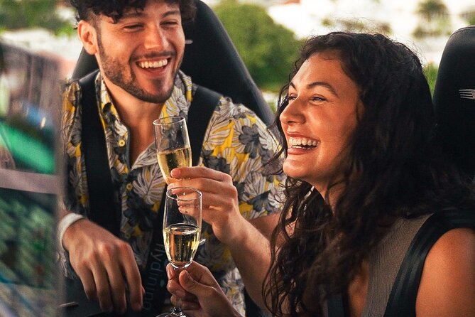 FlyDining: Social Hour with Ocean View and Tropical Breeze - Drinks, champagne, sodas, and the extra bill