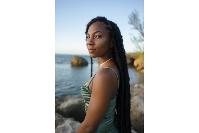 Golden Hour Beach Photo Shoot in San Juan - Four finished photos, and what that really means