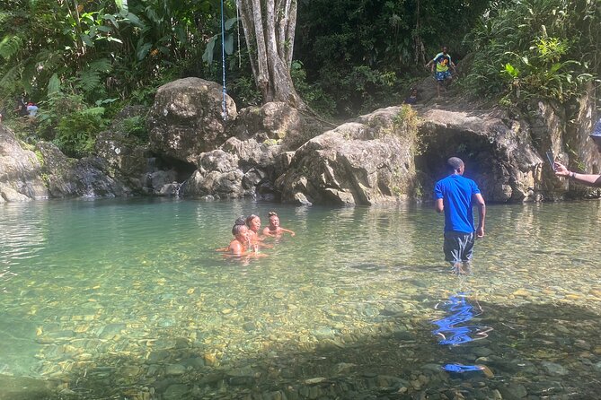 Half-Day El Yunque and Waterslides Adventure from Fajardo - Swimming, slides, swings, and cliff jumping at Las Tinajas