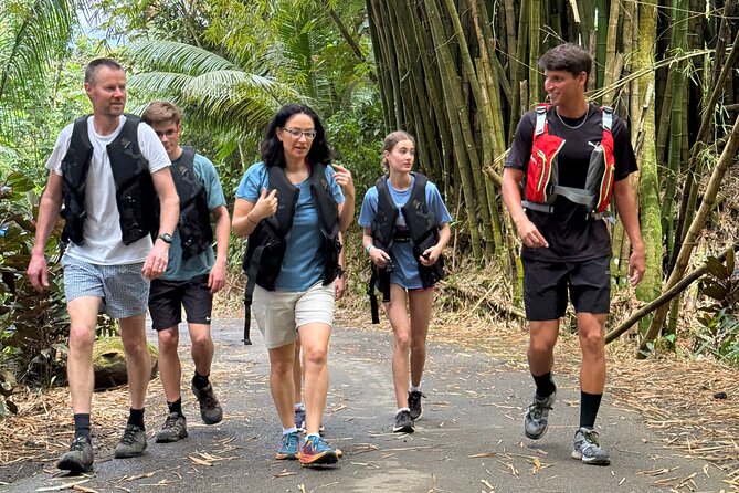 Half Day El Yunque Tour, Waterslide and Rope Swing - Second waterfall: natural rock slide and cliff jumps