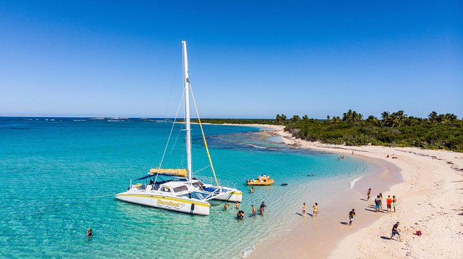 Icacos Deserted Island Catamaran, Snorkel, and Picnic Cruise - Leaving Fajardo for the Fajardo Keys