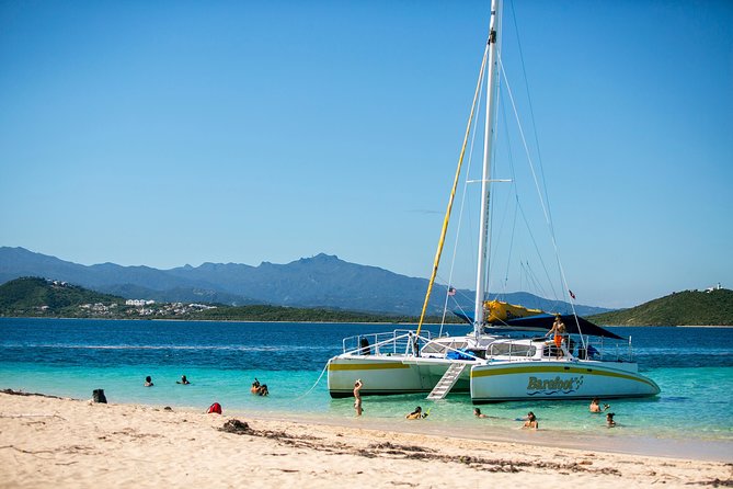 Icacos Deserted Island Catamaran, Snorkel, and Picnic Cruise - Arriving at Icacos Island