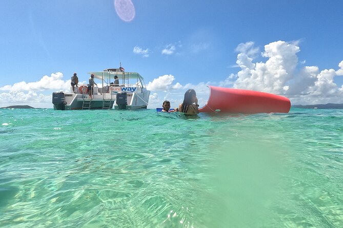 Icacos Double Dip Power Catamaran Snorkel & Beach Tour - The first Icacos snorkeling stop