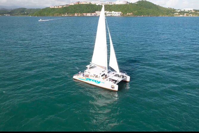 Icacos: Luxury Sailing Catamaran All Inclusive Beach and Snorkel - Boarding a 54-foot boat with room to spread out