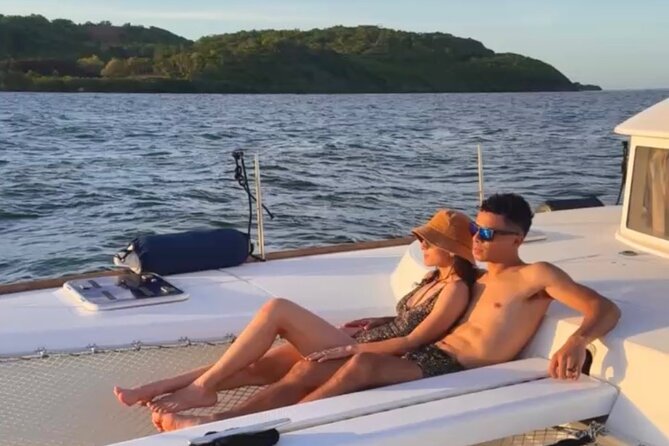 Janise Sailing Afternoon Charter in Fajardo, Puerto Rico - Anchoring for a Caribbean swim