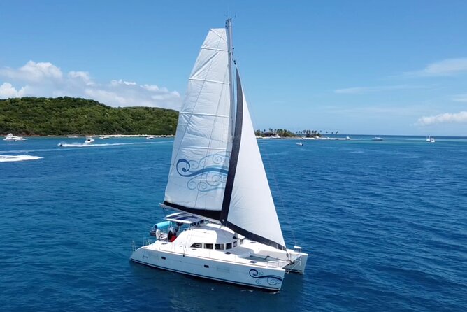 Janise Sailing Afternoon Charter in Fajardo, Puerto Rico - Sunset near Ramos Island