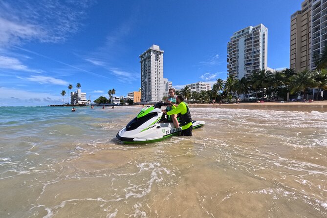 Jet Ski Rentals Isla Verde Beach - Riding from Isla Verde Beach near the Fairmont