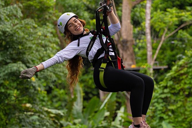 JungleQui Zipline Park at El Yunque National Forest - Quick facts about the JungleQui course