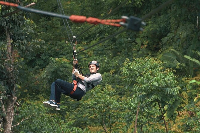 JungleQui Zipline Park at El Yunque National Forest - Nine ziplines through the rainforest