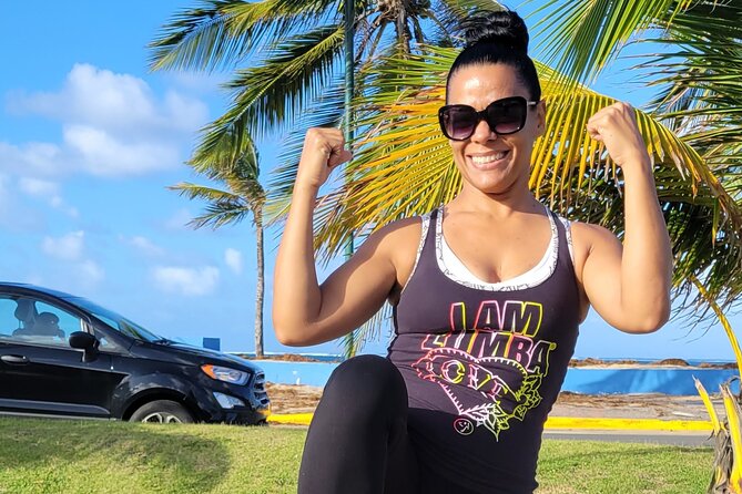 Latin Zumba Beach Class in San Juan, Puerto Rico - Following Salsa, Reggaeton, Merengue, and Bachata