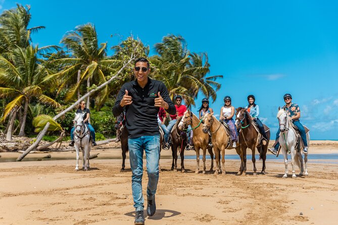 Luquillo Beach Horse Ride from Carabalí Rainforest Adventure Park - The return ride and overall pace