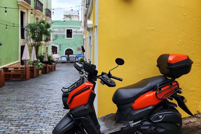 Motor Scooter Rentals on the Coast of San Juan - Old San Juan: a longer reach from the starting point