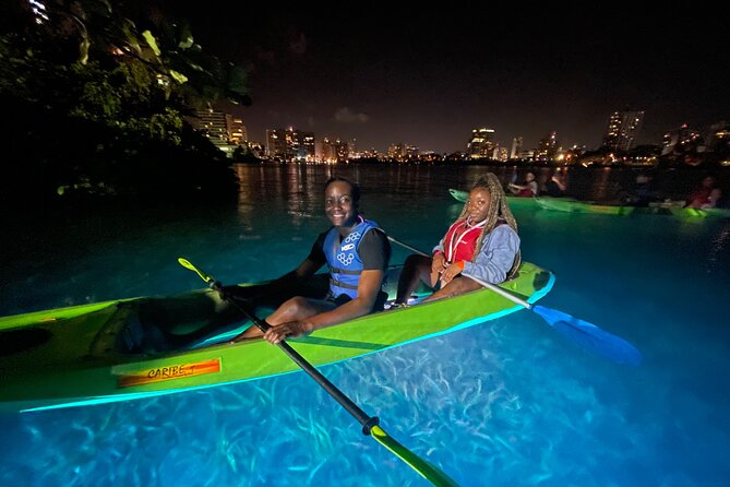Night Kayak - Condado City Lights Tour - The 6 PM sunset and glow departure